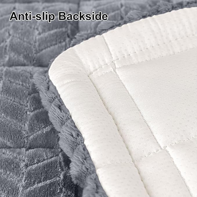 Smiry Couch Cover for Dogs, Non Slip Fuzzy Pet Sofa Covers Washable | Sofa - Image 6