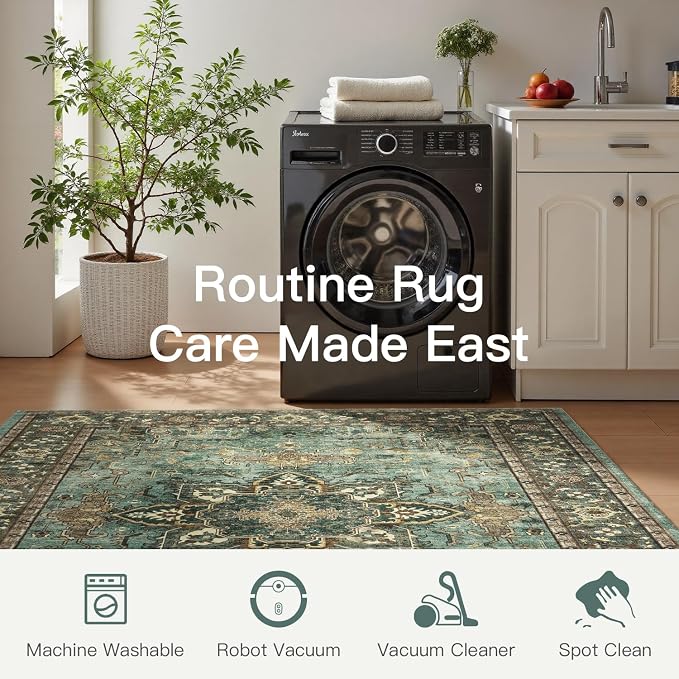 Lofus 3x5 Area Rugs for Living Room, Washable Area Rug, Rugs for Bedroom - Image 8