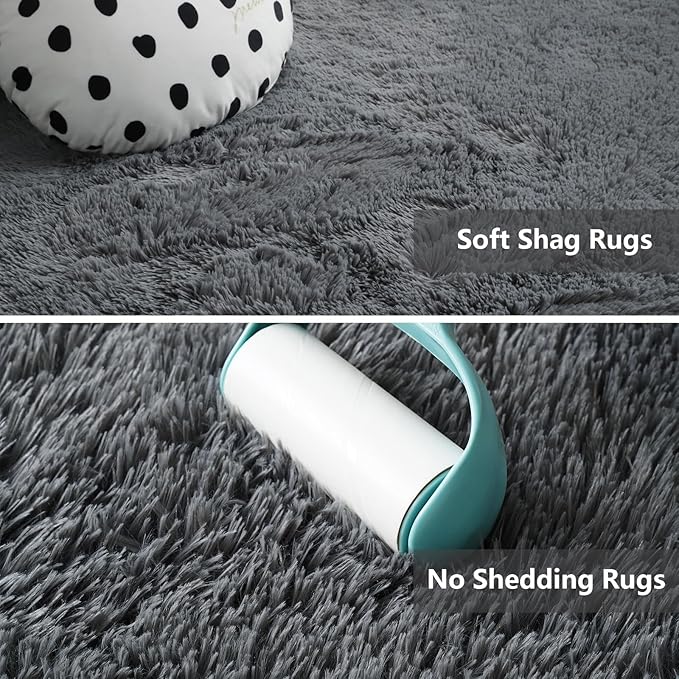 9X12 Large Area Rugs for Living Room Bedroom, Big Shag Rug for Bedroom Dorm - Image 3