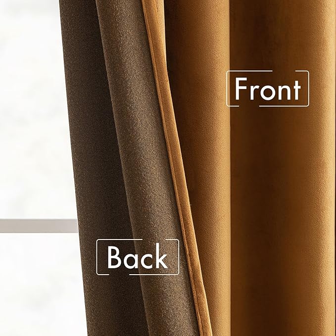 MIULEE Velvet Curtains 90 inches - Image 6