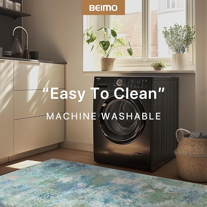 BEIMO Area Rugs 10x14 for Living Room Bedroom, Modern Abstract Machine Washable - Image 6