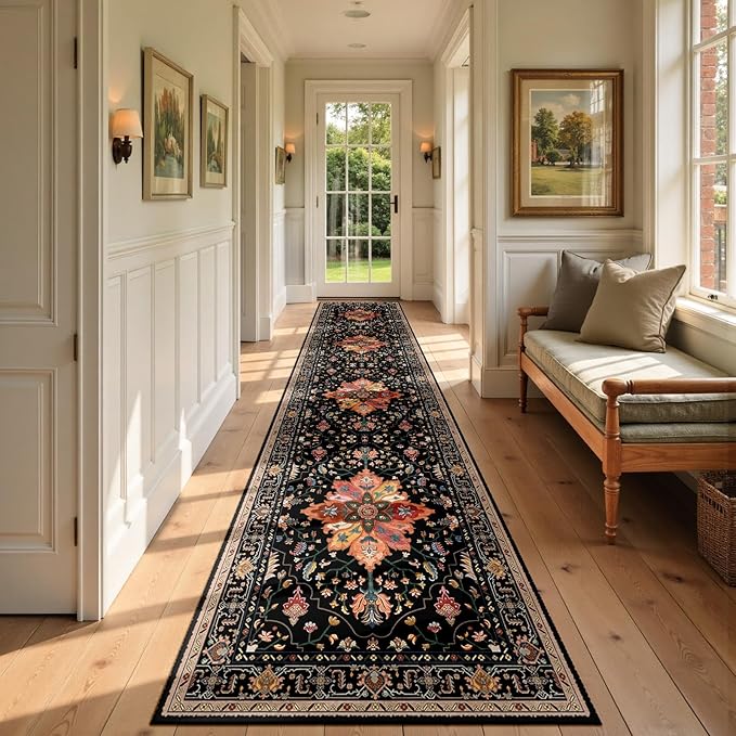 RELEANY Washable Area Rug, Runner 2'x9', Water Repellent, Pet Friendly - Image 3