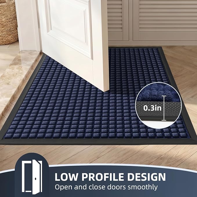 Front Door Mat Outside Entrance, Heavy Duty Waterproof Doormat | 61.5"x36" - Image 7