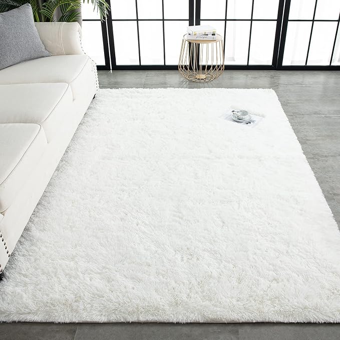 TWINNIS Super Soft Shaggy Rugs Fluffy Carpets 10x14 Feet, Indoor Modern Plush - Image 7