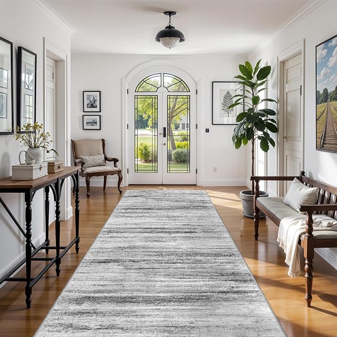 Large Runner Rugs for Hallway 4x20: Non-Slip Washable Wide Carpet - Image 7
