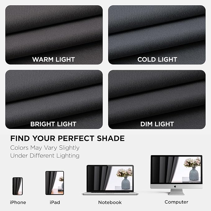 Joydeco Blackout Curtains 84 Inch Length 2 Panels Set, Thermal Insulated Long - Image 8