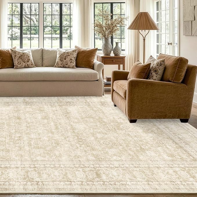 8x10 Ft Large Area Rugs for Living Room, Soft Non-Slip Machine Washable Rug - Image 3