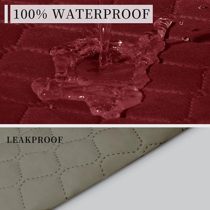 ISSUNTEX Double Protection 100% Waterproof Chair Sofa Cover - Image 3