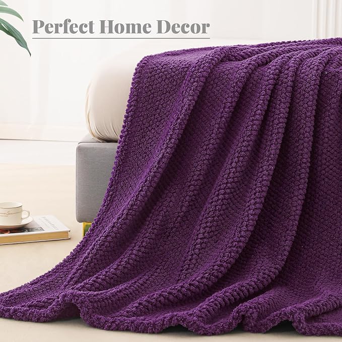 Whale Flotilla King Size Fuzzy Fleece Blanket - Image 7