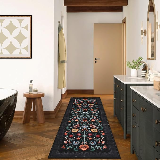 GarveeHome Floral Rug 2x6 Runners - Image 3
