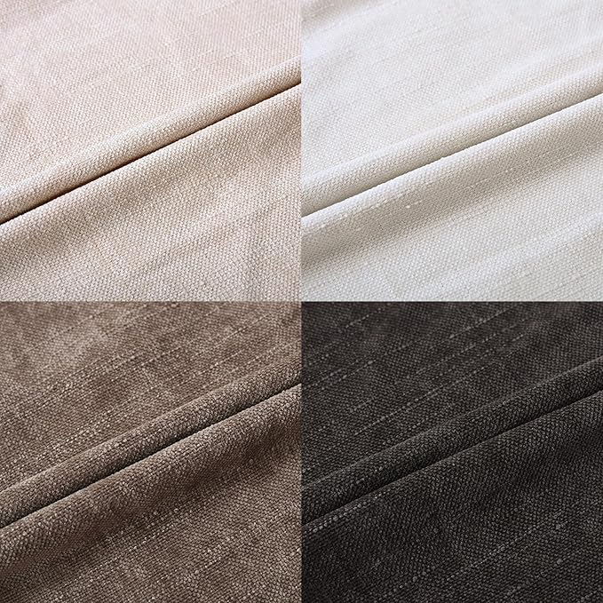Set of 4 Soft Textured Decorative Throw Pillow Covers 12X20 Inch Cozy Farmhouse - Image 6