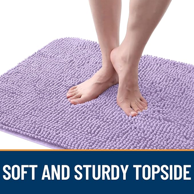 OLANLY Dog Door Mat for Muddy Paws 70x46, Super Absorbent Chenille Mud Mat | - Image 4