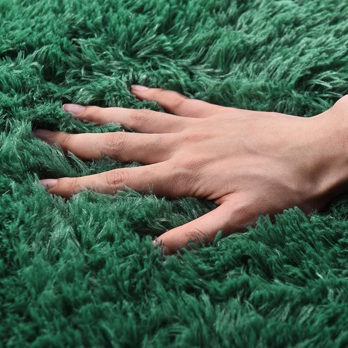 Small Area Rug, 2x3 Rug for Bedroom Shaggy Throw Rugs for Dorm Rug, Soft Shag - Image 4