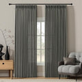 Pinch Pleated Curtains 90 Inch Length by IVAPUPU
