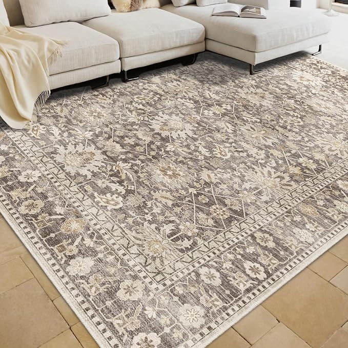 9X12 Area Rugs Machine Washable Rugs - Image 2