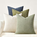 Topfinel Decorative Velvet Pillow Covers 24x24 Set of 4 Livingroom Cushion by Topfinel