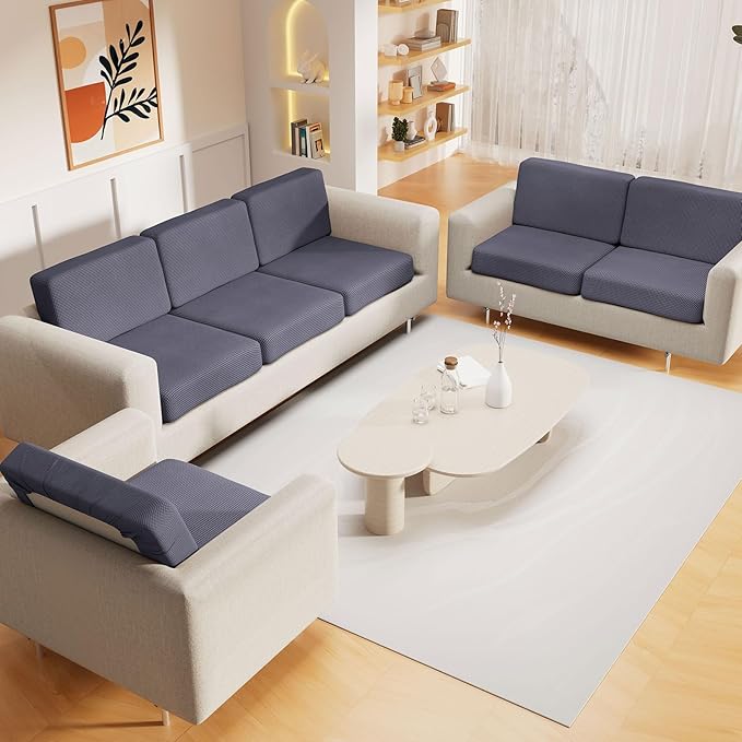 Waterproof Couch Cushion Covers, Washable Sofa Cushion Slipcovers, Thick - Image 2