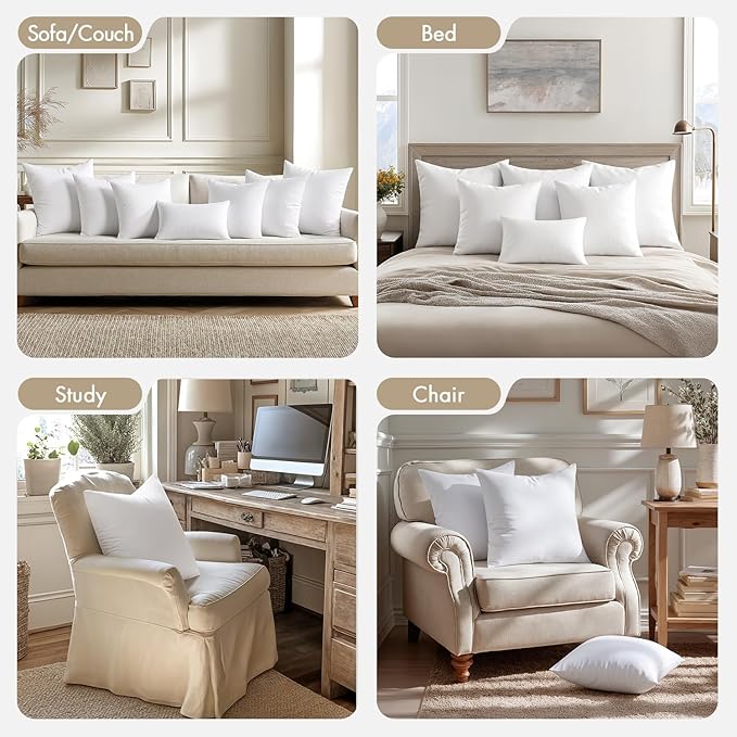 MIULEE Euro Pillows Inserts - Image 4
