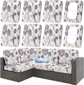 Waterproof Outdoor Cushion Covers, Stretch Patio Slipcovers | UV Resistant by hyha