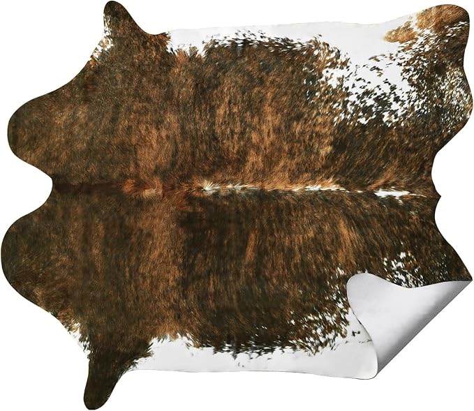AROGAN Premium Faux Cowhide Rug 2.3 x 3.6 Feet, Sturdy and Large Size Cow Print - Image 7