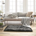 Ashler faux fur rug, Fluffy Shaggy Area Rug Ultra Soft 2.2 x 4 Feet Rectangle by AshlerHomeDeco