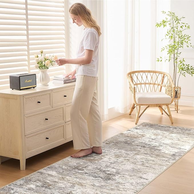 UERMEI 3X10 Washable Runner Rug - Image 4