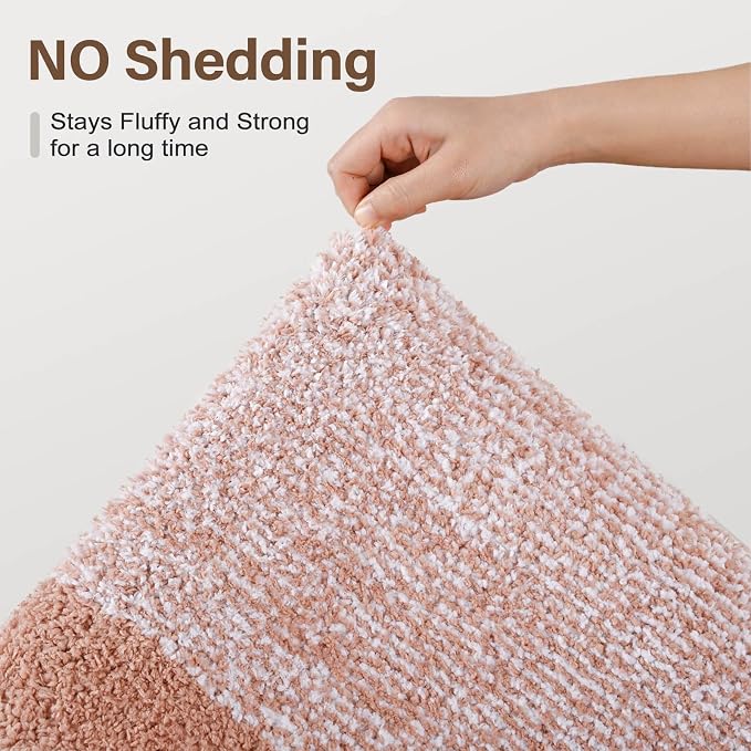 36x24 Large Bathroom Rugs Washable Non Slip, Soft Absorbent Quick Dry Mats - Image 8