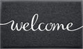 Door Mat, Welcome Mat Low Profile Floor Mat Front Doormat Indoor and Outdoor by BeneathYourFeet