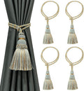 Fenghuangwu 4 Pack Curtain Tie Backs Rope Tassels by fenghuangwu