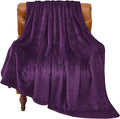 BEDELITE Fleece Blanket Purple Throw Blankets by BEDELITE