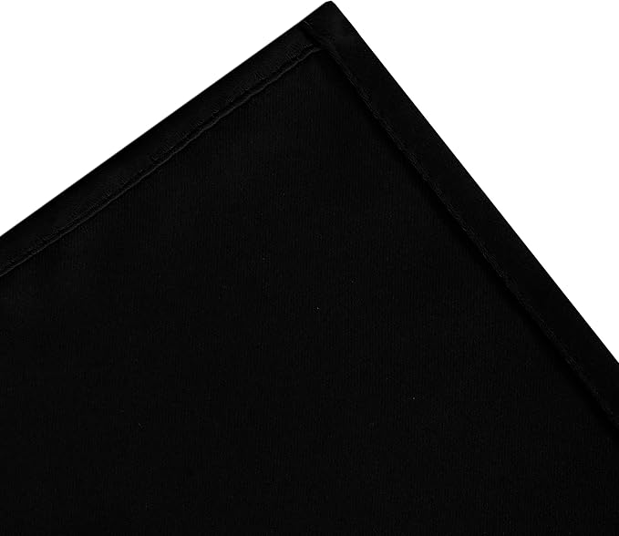 Black Thermal Blackout Curtains/52 x 95 Inch/Set of 2 Panels Room Darkening - Image 8