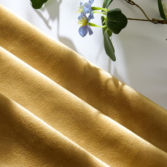 GIGIZAZA Golden Lumber Pillow Covers 12x20，Throw Velvet Decorative Cushion - Image 4