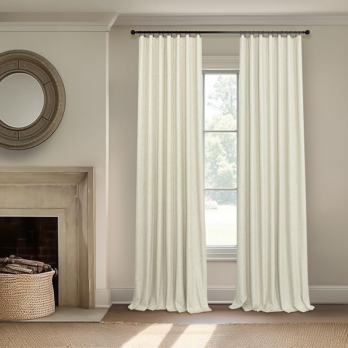 102 Inch Long Curtains for Bedroom Living Room Darkening Blackout Thermal Thick - Image 7