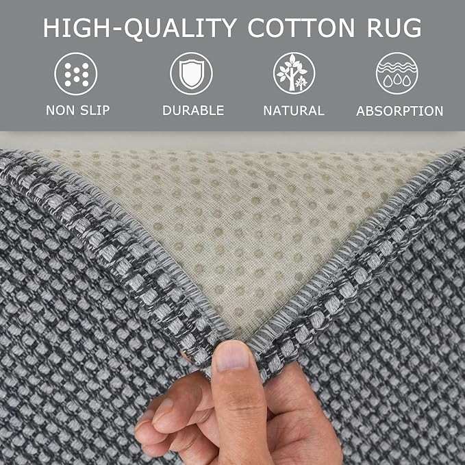 KOZYFLY Extra Long Runners for Hallways 3x20 ft Washable Kitchen Runner Non - Image 6