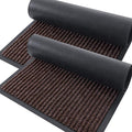 OLANLY 2-Pack Front Door Mats 47x32, Waterproof Heavy-Duty Doormats | Tan by OLANLY