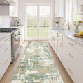 LOONGRUG Runner Rug 3x8 Washable Non-Slip Kitchen Neutral Modern Rug | Abstract by LOONGRUG