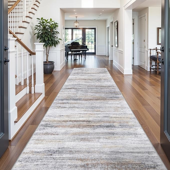 Large Runner Rugs for Hallway 4x16: Non-Slip Washable Wide Carpet - Image 2