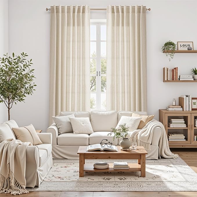 Nanspring 102 Inch Long Curtains - Image 6