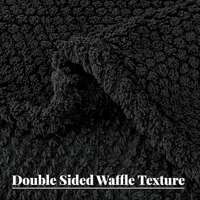 Whale Flotilla King Size Fuzzy Fleece Blanket - Image 6