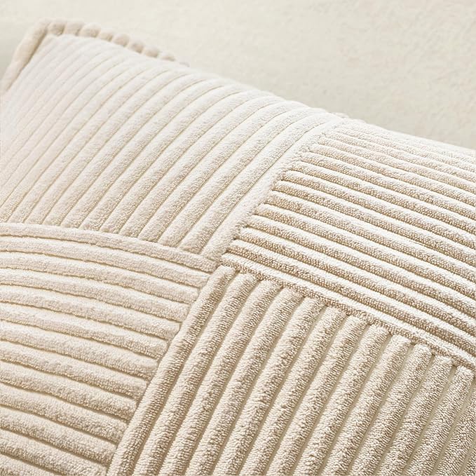 MIULEE Decorative Euro Sham Throw Pillow Covers - Image 5