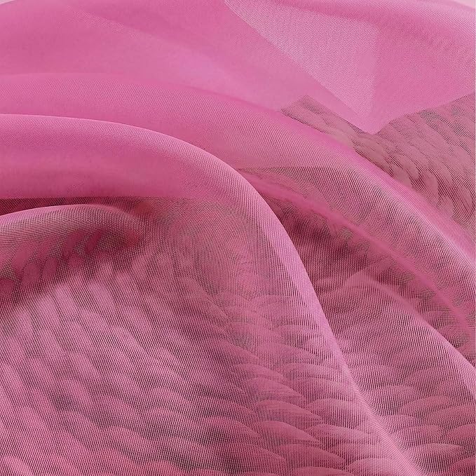 Gwine Sheer Curtains for Living Room 45 inch Length - Image 9