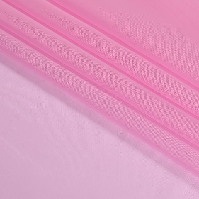 OWENIE Sheer Pink Curtains, Sheer Curtains 84 inch Length 2 Panels Set - Image 7
