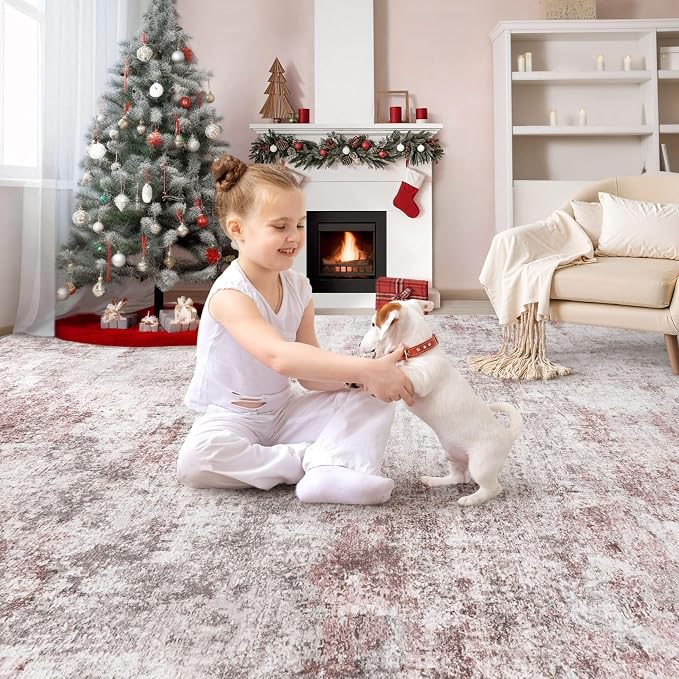 UERMEI 8x10 Area Rug Living Room Rugs - Image 5