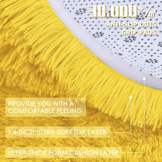 OLANLY 5x7 Machine Washable Large Area Rugs - Image 8