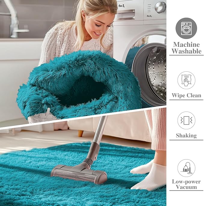 OLANLY 5x7 Machine Washable Large Area Rugs - Image 2