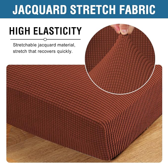 H.VERSAILTEX Super Stretch Individual Seat, Sofa Covers Couch, Cushion Covers - Image 4