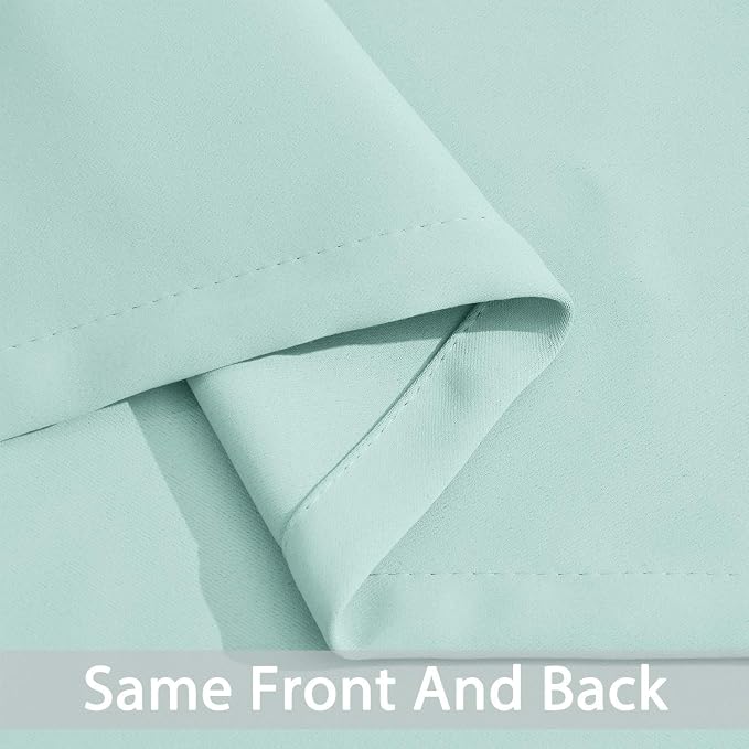 Yakamok Room Darkening Drapes Blackout Curtains Thermal Insulated Grommet - Image 6