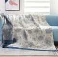 MSGKV Boho Throw Blanket for Bed 80''x90'', 100% Cotton Reversible Woven by MSGKVHomeTextiles