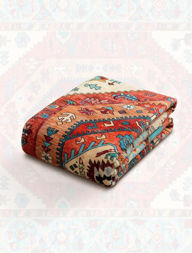 SERISSA 2'6"x14' Washable Non Slip Boho Runner Rug - Image 7
