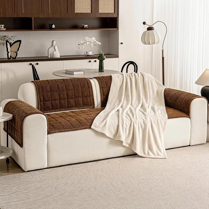 Couch Covers for Dogs Washable, 27.6"x70.9" Non Slip Couch Covers for Loveseat - Image 2